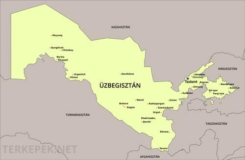Üzbegisztán városai